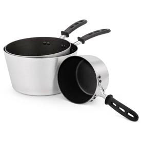 Vollrath® Sauce Pan w/ Black Handle Aluminum 8-1/2