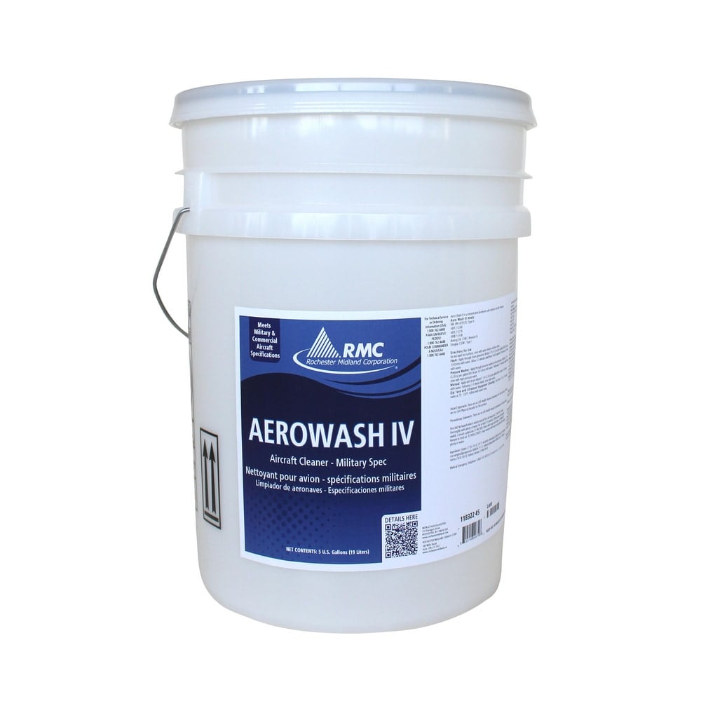 Automotive Cleaners & Degreaser, Product Type: aircraft cleaner , Container Type: Pail, Jug with Handle , Container Size: 5 g , Color: Colorless to Yellow  MPN:11832245