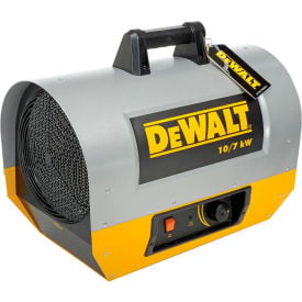 DeWALT® Portable Forced Air Electric Heater W/ Adjustable Thermostat 240V 1 Phase 10000 Watt DXH1000TS