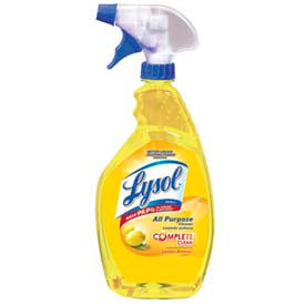 Lysol® All-Purpose Cleaner Lemon 32 oz. Trigger Spray Bottle 12 Bottles - 75352 RAC75352CT