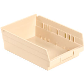 GoVets™ Plastic Nesting Storage Shelf Bin 8-3/8