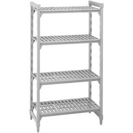 Camshelving® Stationary Starter - 4 Vented Shelves 18x48x72 CPU184872V4480