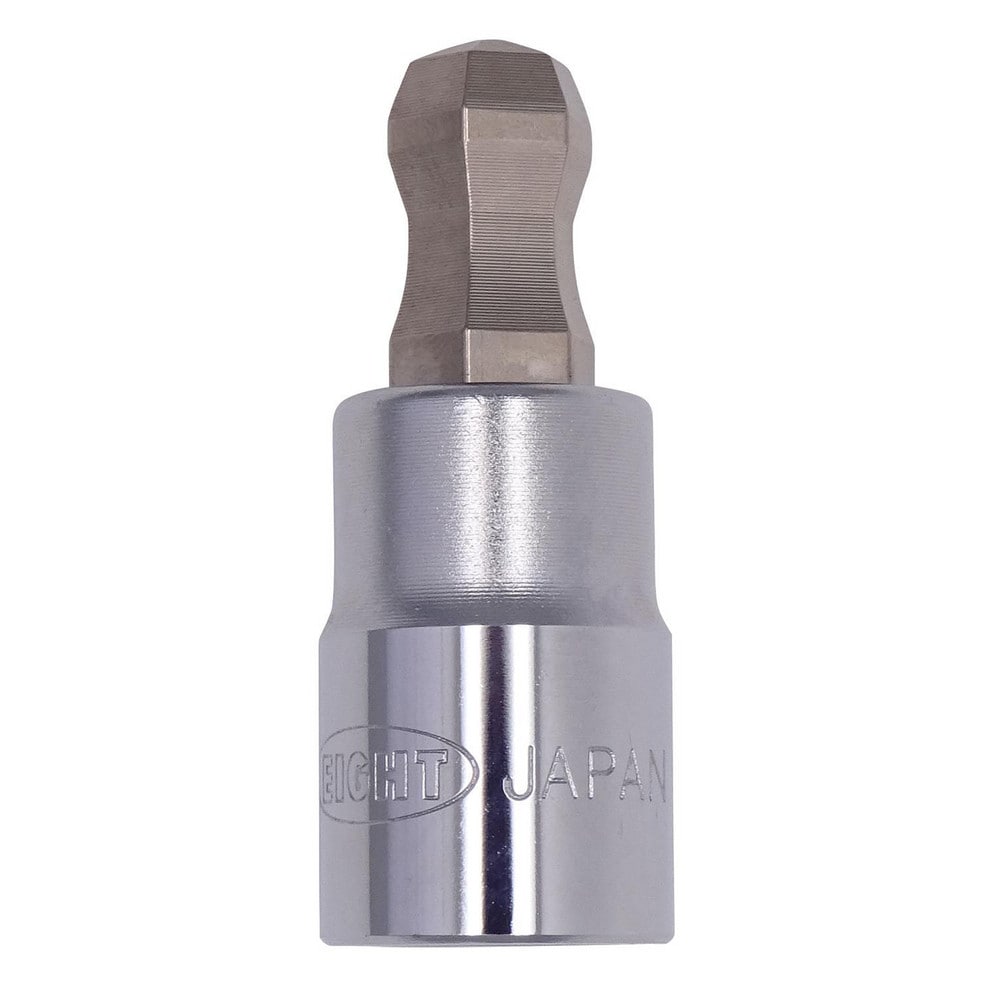 Hand Hex & Torx Bit Sockets, Socket Type: Ball End Socket , Hex Size (mm): 10.000 , Bit Length: 19mm , Insulated: No , Overall Length (Inch): 1-7/8  MPN:83BB-10