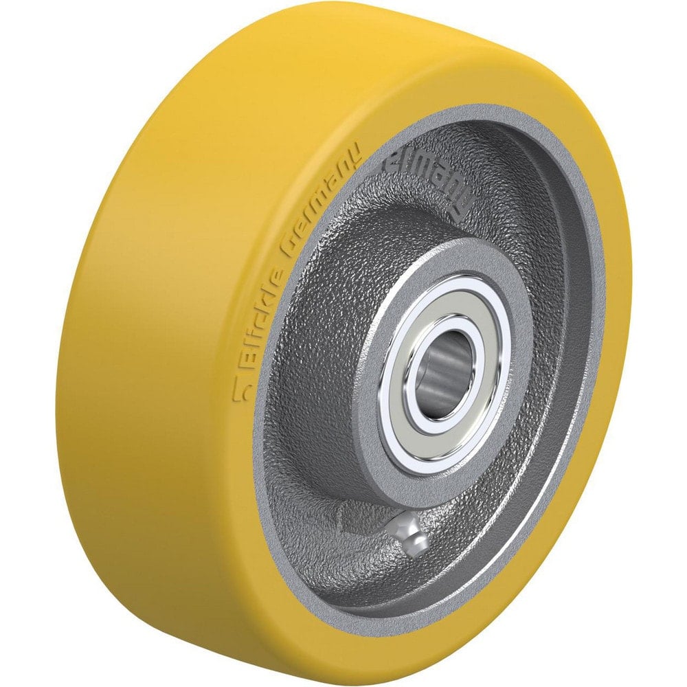 Caster Wheels, Wheel Type: Rigid, Swivel , Load Capacity: 1765 , Bearing Type: Ball , Wheel Core Material: Cast Iron , Wheel Material: Polyurethane  MPN:266478