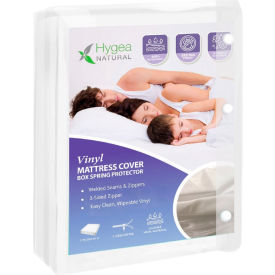 Hygea Natural 6 Gauge Vinyl Allergen Proof Mattress/Box Spring Cover - Twin Size VIN-1001 VIN-1001