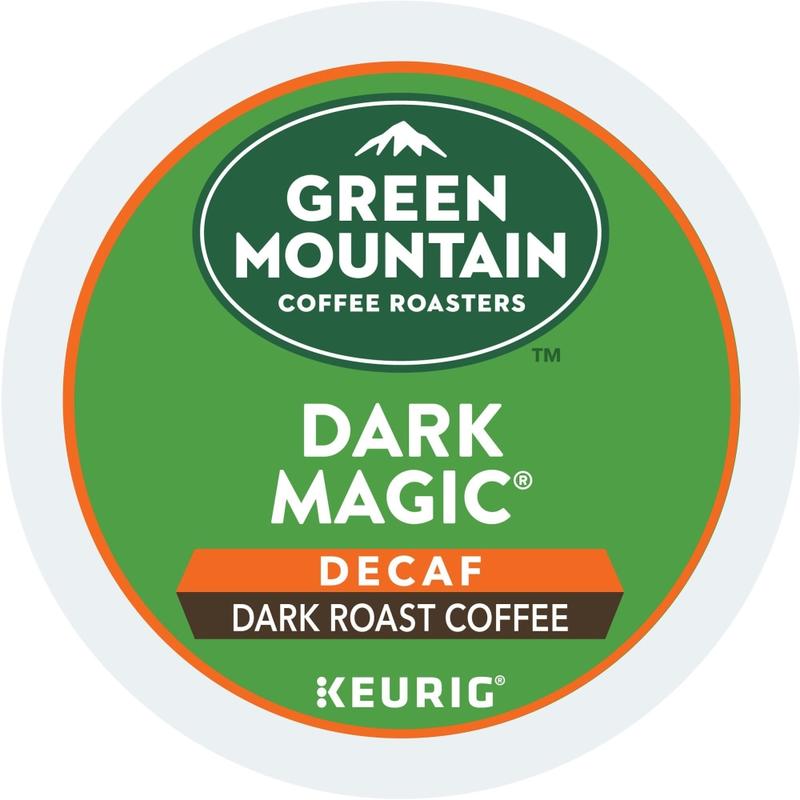 Green Mountain Coffee Single-Serve Coffee K-Cup Pods, Extra Bold, Decaffeinated, Dark Magic, Carton Of 24 (Min Order Qty 4) MPN:4067