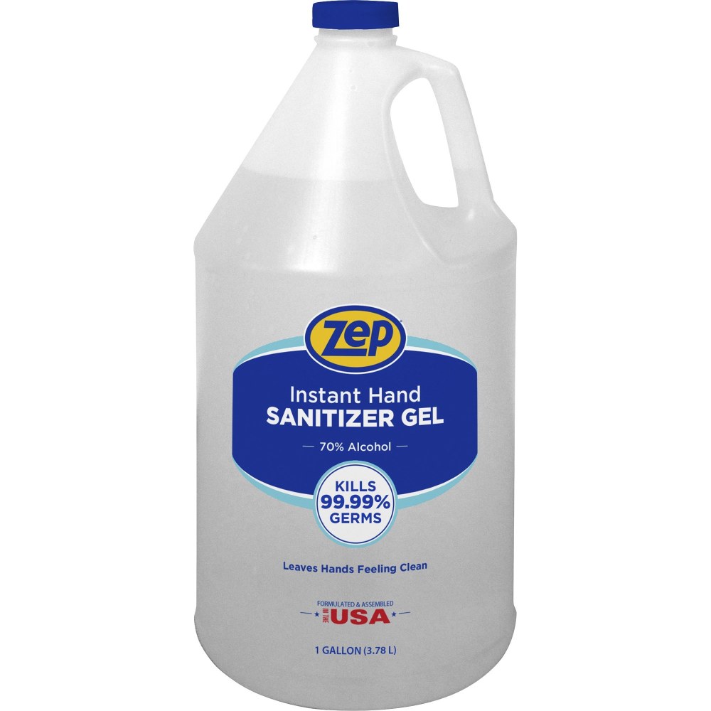 Zep Hand Sanitizer Gel, Clean Scent, 1 Gallon (Min Order Qty 4) MPN:355824