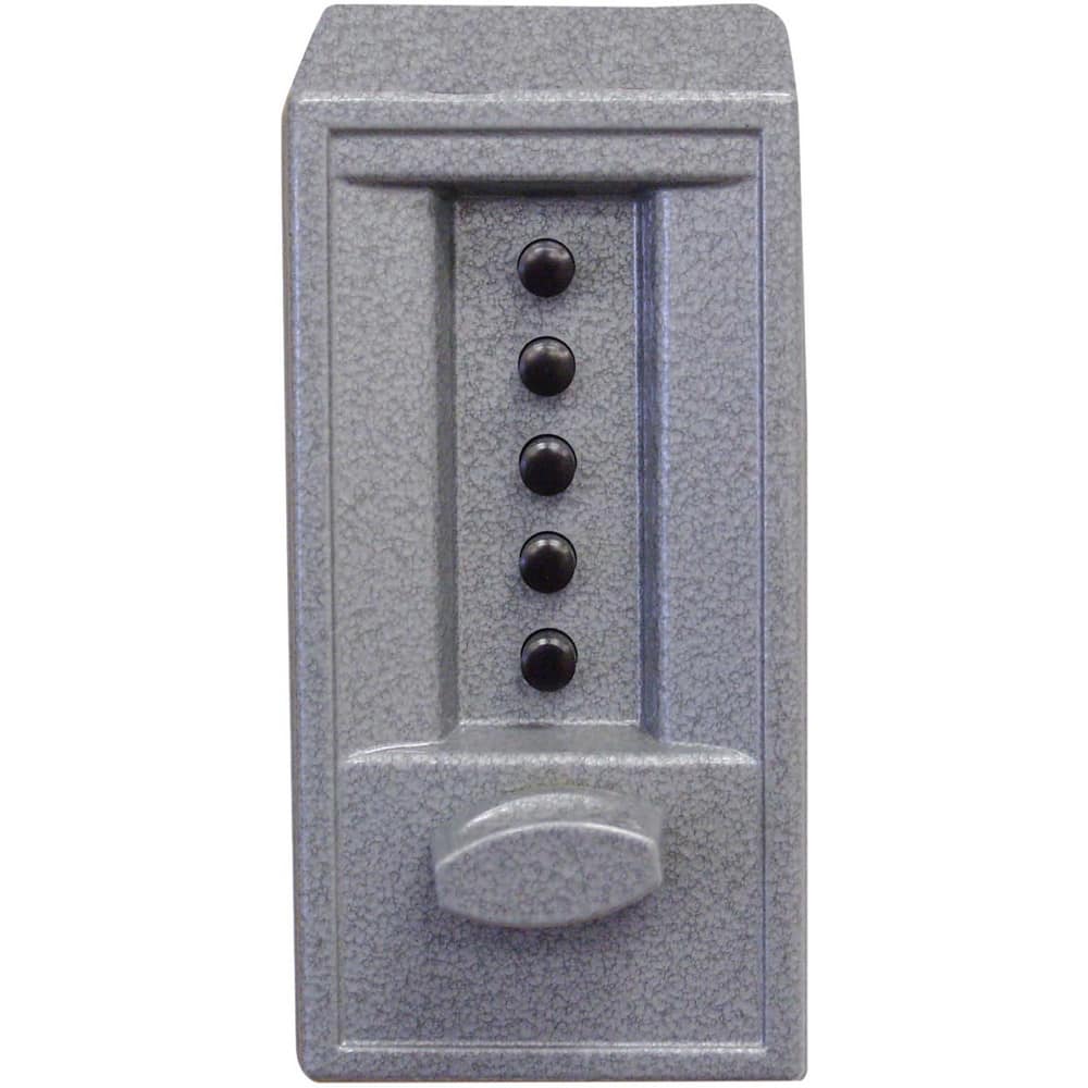 Knob Locksets, Type: Entrance , Key Type: Keyed Different , Material: Metal , Finish/Coating: Gray, Satin Chrome , Compatible Door Thickness: 1-3/8