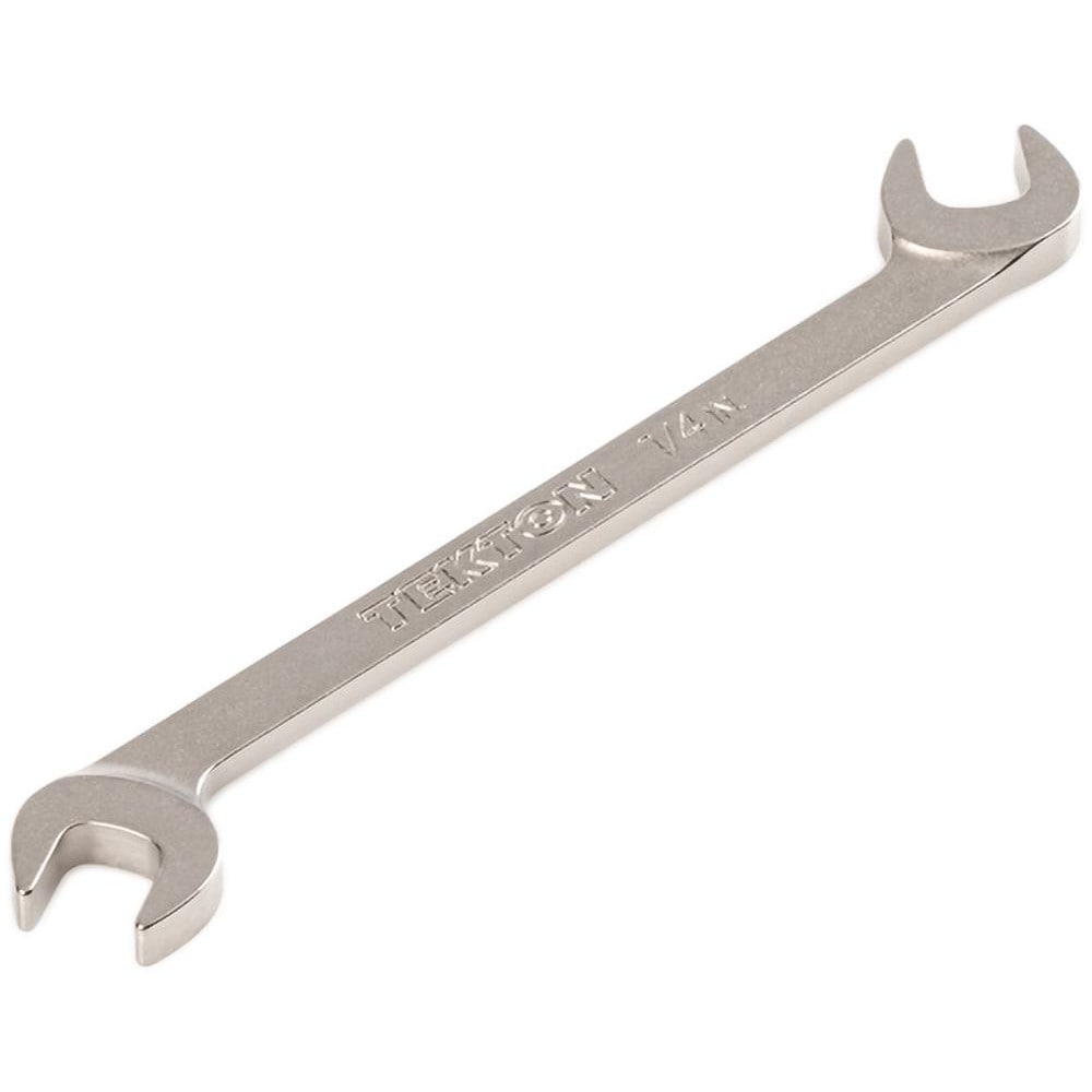 Open End Wrenches, Wrench Type: Open End , Head Type: Angled , Wrench Size: 1/4 in , Number Of Points: 0 , Material: Steel  MPN:WAE83206