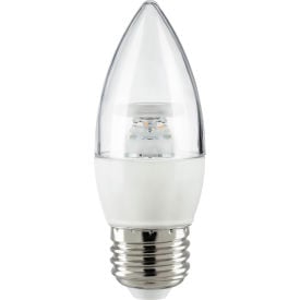 Sunlite® LED B13 Torpedo Clear Light Bulb E26 Base 7W 500 Lumens 40K Cool White Pack of 6 41776-SU