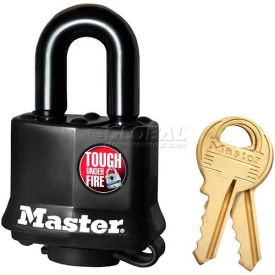 Master Lock® No. 311KA General Security Weather Resistant Covered Laminated Padlocks - Pkg Qty 24 311KA