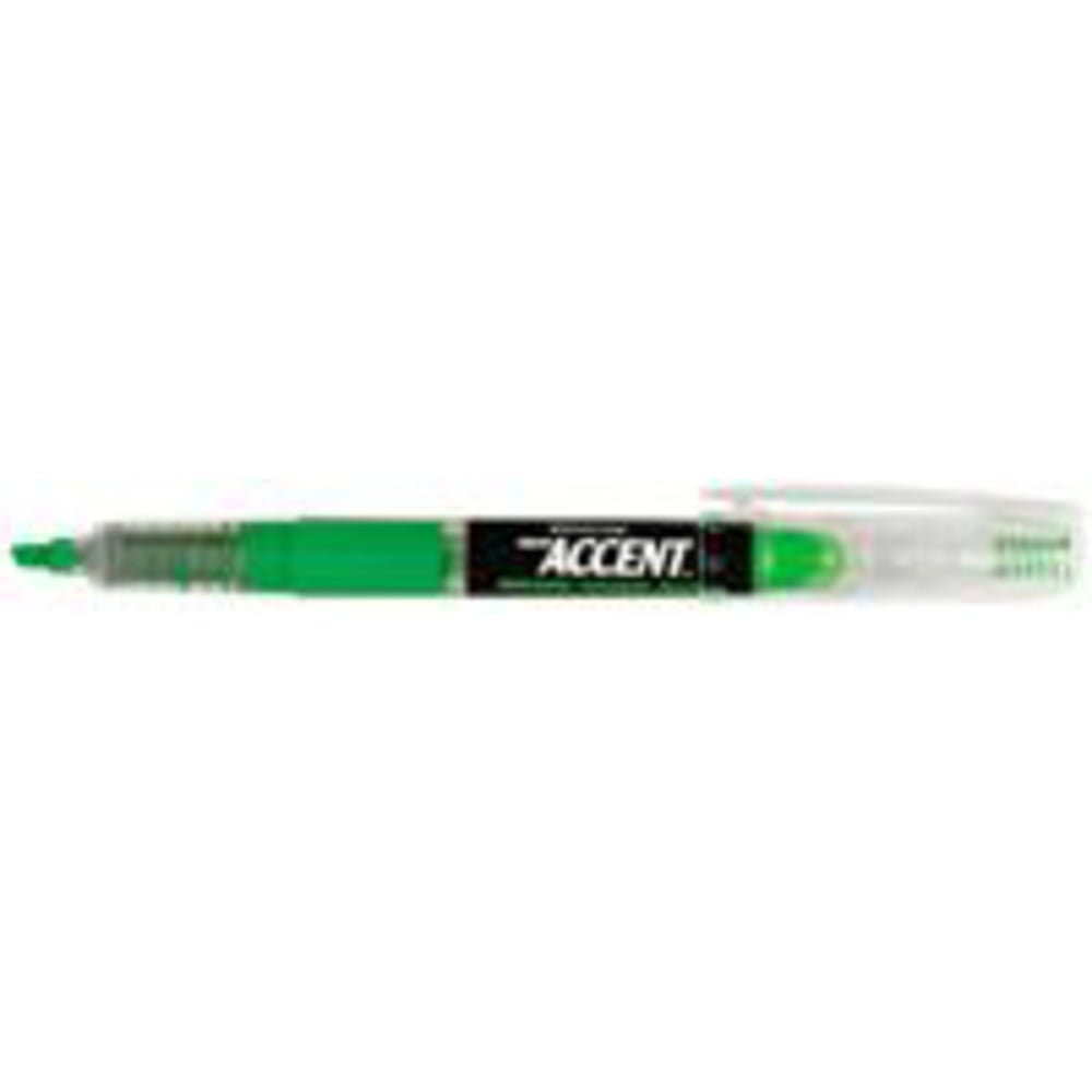 Sharpie Accent Liquid Pen-Style Highlighter, Fluorescent Green (Min Order Qty 23) MPN:1754468EA