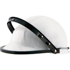 ERB® E20 Aluminum/ABS Face Shield Carrier For Americana® & Liberty Caps Black Pack of 48 - Pkg Qty 48 WEL15185BK