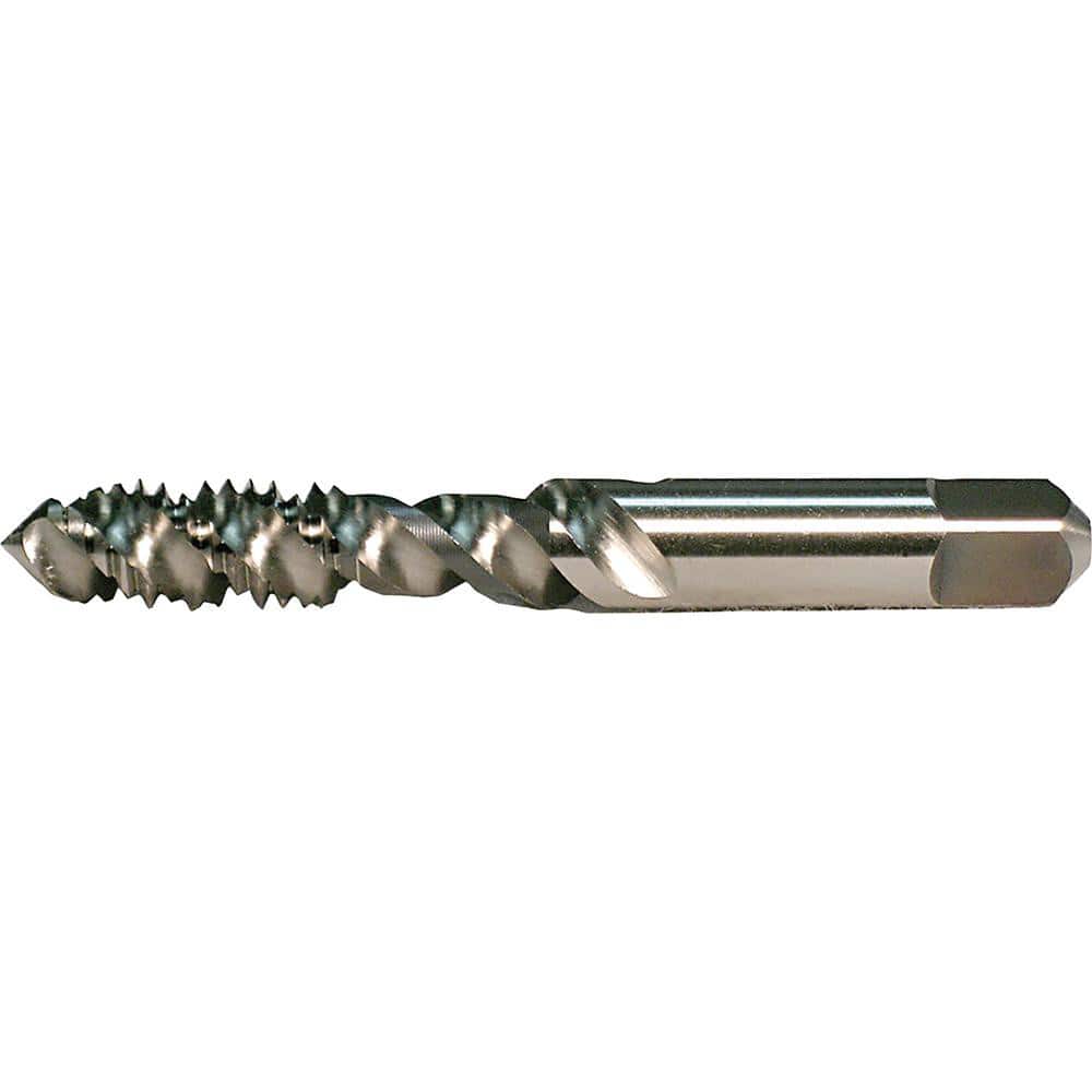 Spiral Flute Tap: 1/4-20 UNC, 3 Flutes, Plug, 3B Class of Fit, High Speed Steel, Uncoated MPN:2748352