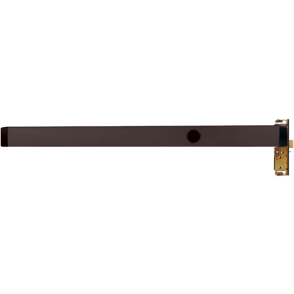 Push Bars, Material: Metal , Locking Type: Exit Device Only , Finish/Coating: Dark Bronze, Anodized, Aluminum , Maximum Door Width: 3ft  MPN:8420C-37236