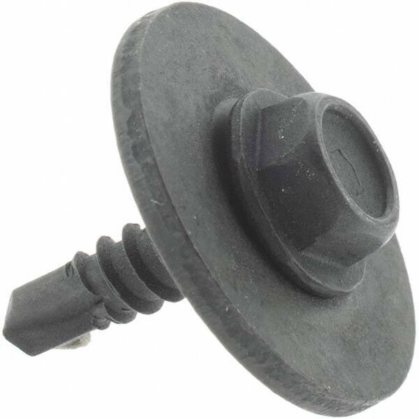 Sheet Metal Screw: #8, Hex Washer Head, Hex MPN:23795