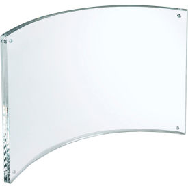 Approved 252932 Premium Clear Curved Sign Holder - 11