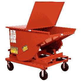 6 x 2 Steel Caster Kit for MECO Omaha Self Dumping Hoppers CK620SS