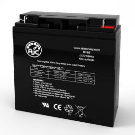 AJC® BB BC18-12 Sealed Lead Acid Replacement Battery 18Ah 12V NB AJC-D18S-V-0-191050