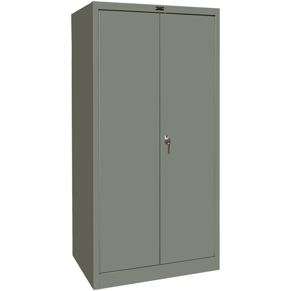 Storage Cabinets, Cabinet Type: Storage , Cabinet Material: Steel , Width (Inch): 36 , Depth (Inch): 18 , Cabinet Door Style: Solid  MPN:815S18A-HG