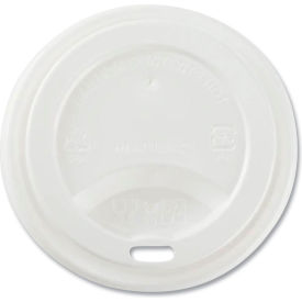 Karat® Hot Cup Sipper Lids Fits 8 oz. Paper Cups White 1000/Carton C-KDL508W-PP