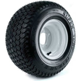 Martin Wheel Kenda K500 Super Turf Tire on 8x7 Rim 4 Hole Wheel (4/4) 858GK4W-4TFK - 18 x 8.50-8 858GK4W-4TFK