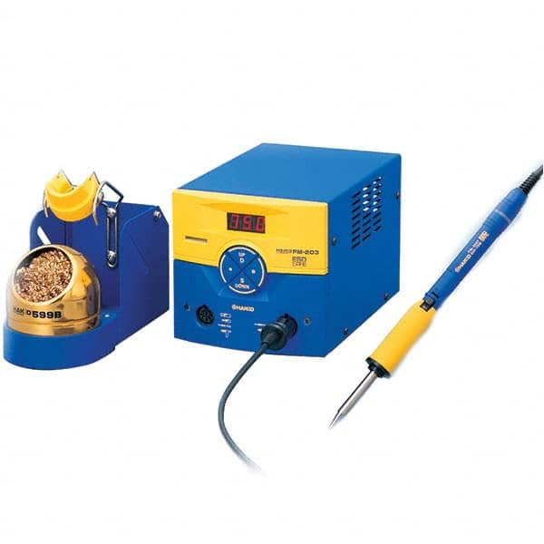 Soldering Station: Dual Port Solder System with FM-2030 Heavy-Duty Handpiece, 120V AC MPN:FM203-HD