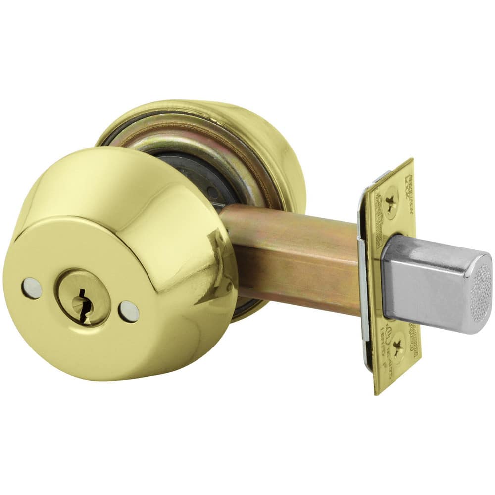 Deadbolts, Deadbolt Type: Deadbolt , Lock Type: Double Cylinder , Key Type: Keyed Different , Mount Type: Through Hole , Material: Steel  MPN:DL3212-605