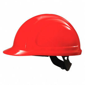 Honeywell North® Hard Hat Front Brim Type 1 Class E Pinlock Hi-Viz Red N10050000