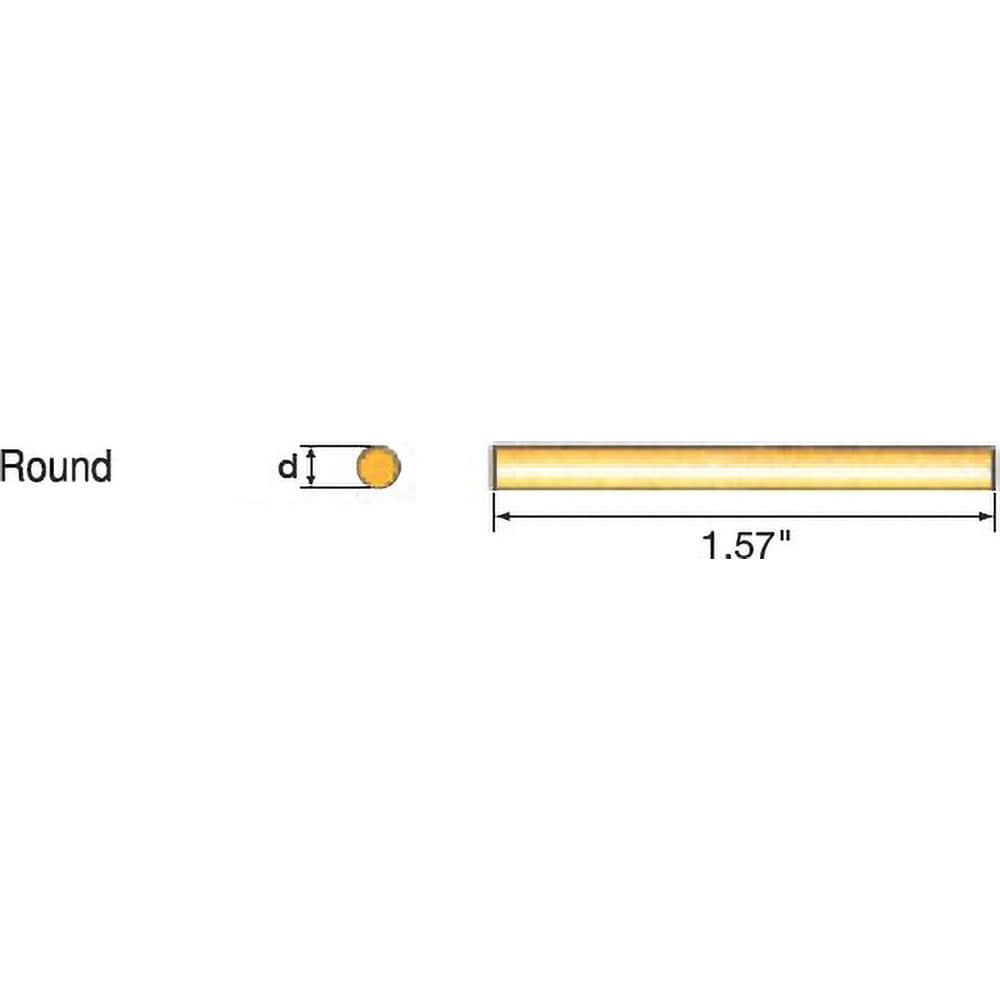 Rotary & Multi-Tool Accessories, Accessory Type: Lapping Tip , For Use With: 60911 , Number Of Pieces: 5 , Features: Brass  MPN:60801