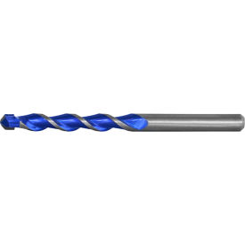 Cle-Line 1838 1/4 HSS Heavy-Duty Bright 118 Point Multi-Purpose Carbide-Tipped Masonry Drill C22213