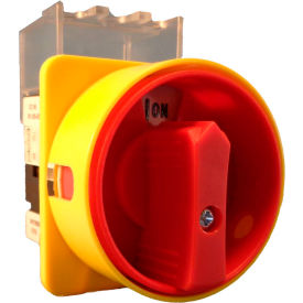 Springer Controls/MERZ ML3-125-AR3 125A3-Pole Disconnect Switch Red/YellowFront-MountLockable ML3-125-AR3