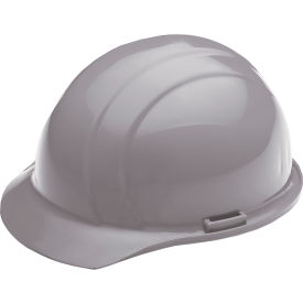 ERB® Americana® Cap with Accessory Slots 4-Point Slide-Lock Suspension Gray - Pkg Qty 12 WEL19767GY