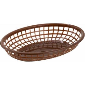 Winco PFB-10B Oval Fast Food Baskets - Pkg Qty 3 PFB-10B