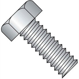 10-24X1  Unslotted Indented Hex Head Machine Screw Full Thrd 18 8 Stainless Steel Pkg of 2000 1016MH188