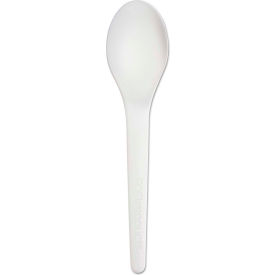 Eco-Products® EP-S013 Spoon PLA Pearl White 1000/Carton EP-S013