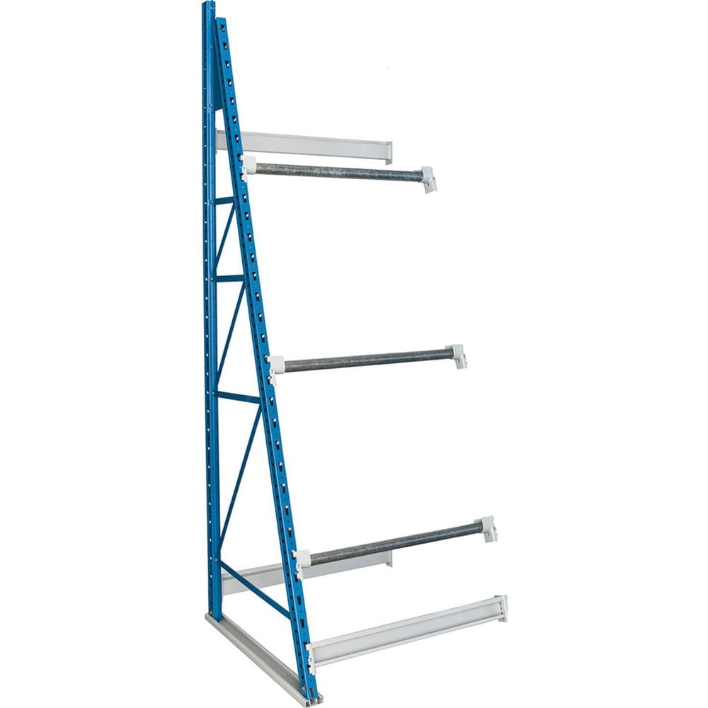 Reel & Spool Racks, Adjustment Type: Bracket , Assembled: No , Mobility: Stationary , Capacity: 6000 lb , Depth (Inch): 36  MPN:HRR363699-3A-PB