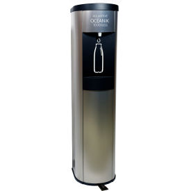 Aquaverve Touchless Cold Water Cooler W/ Filtration Stainless Steel W/ Black Trim XX164N-98