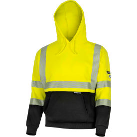 Oberon™ Men's Flame Resistant Heavyweight Pullover Hoodie 3XL Hi-Vis Yellow ZFC106-3XL