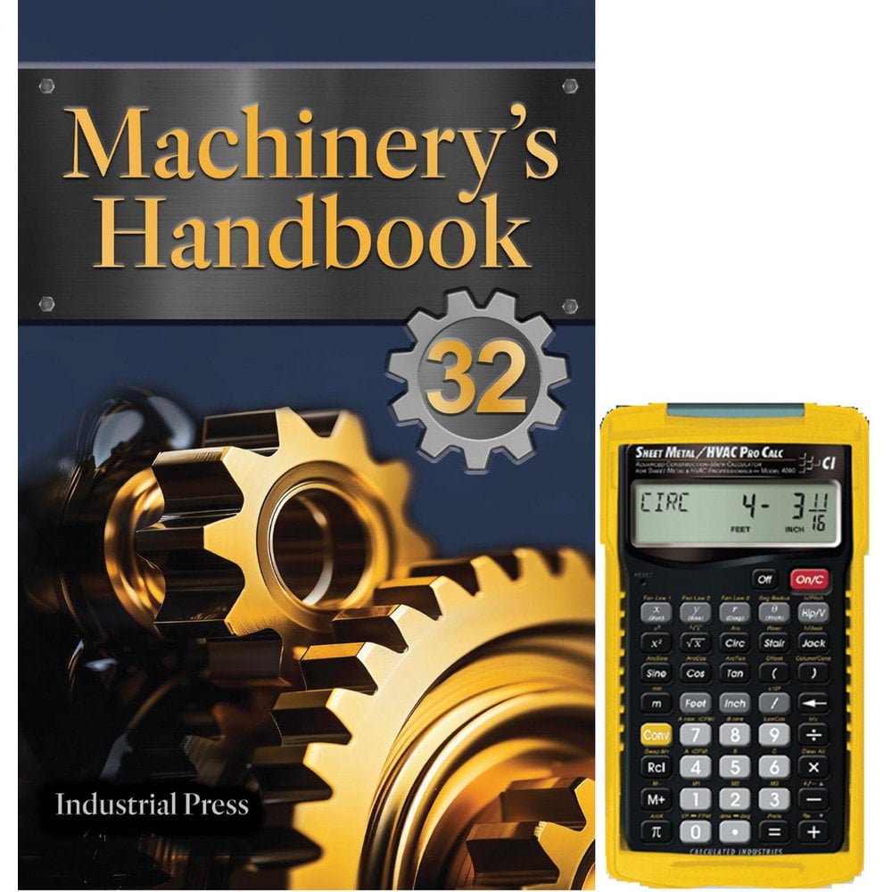 Reference Manuals & Books, Application: Metalworking , Subcategory: Machinery's Handbook , Publication Type: Handbook, Mixed Media Package , Author: Oberg MPN:9780831147327