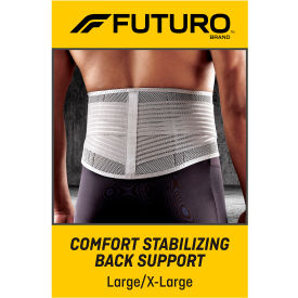 FUTURO™ Comfort Stabilizing Back Support 46816ENR Large/X-Large 2/cs MMM 46816ENR