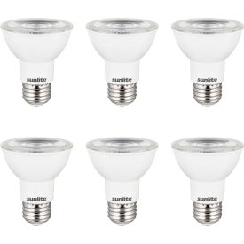 Sunlite® LED PAR20 Spotlight Bulb E26 Base 8W 500 Lumens 2700K Warm White Pack of 6 41618-NS