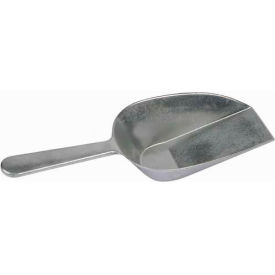 Winco ASFB-16 Utility Scoop W/ Flat Bottom 16 oz Aluminum - Pkg Qty 12 ASFB-16