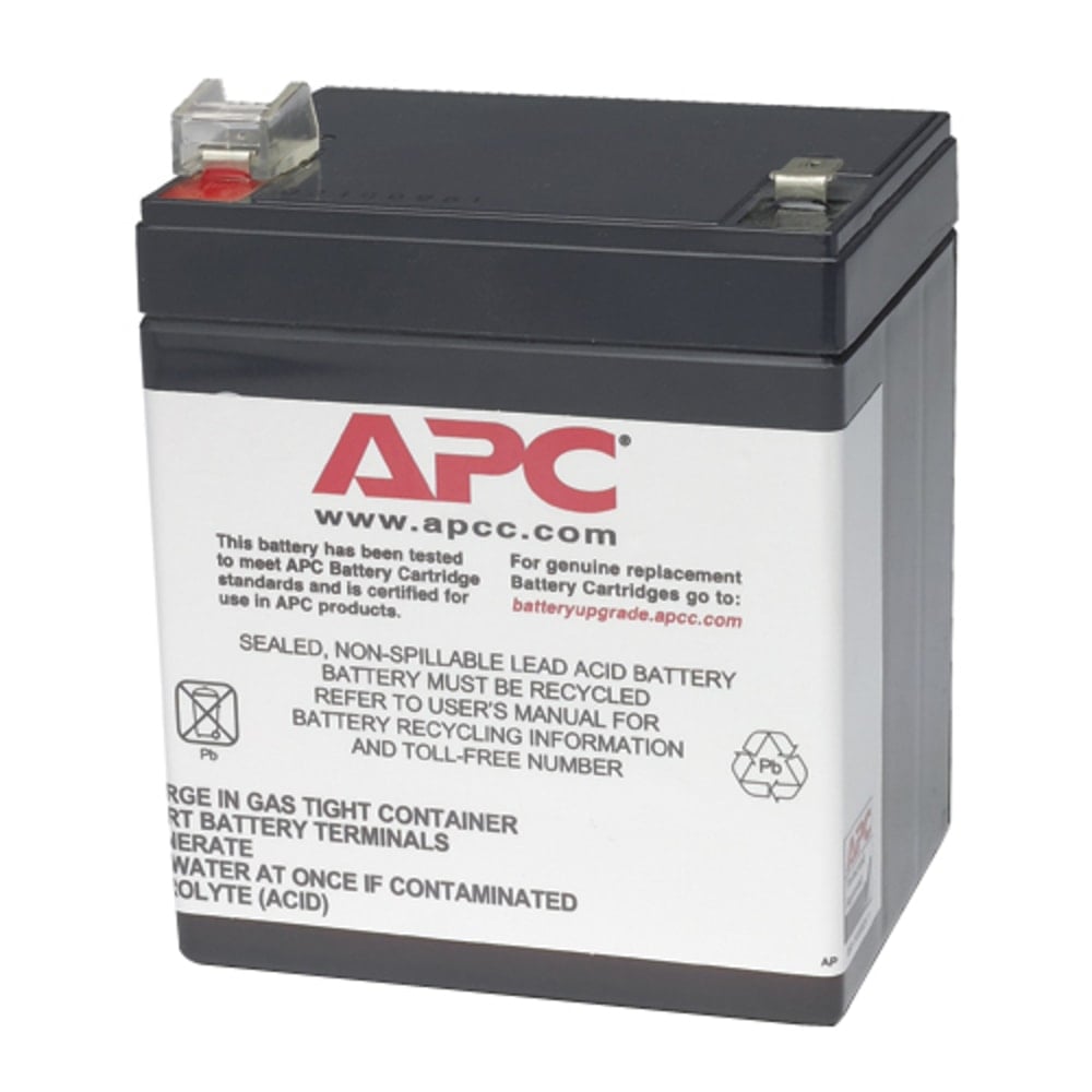 APC Replacement Battery Cartridge #46 - Spill Proof, Maintenance Free Sealed Lead Acid Hot-swappable (Min Order Qty 2) MPN:RBC46