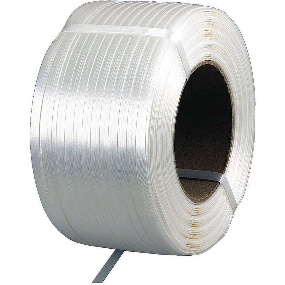 Steel & Plastic Strapping, Dispenser Type: Oscillated Coil , Overall Length: 1670ft , Breaking Strength (Lb.) (Lbs): 1350 , Width (Inch): 3/4  MPN:CC65-SC