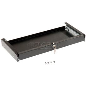 GoVets™ Locking Keyboard Drawer - Black 543BK706