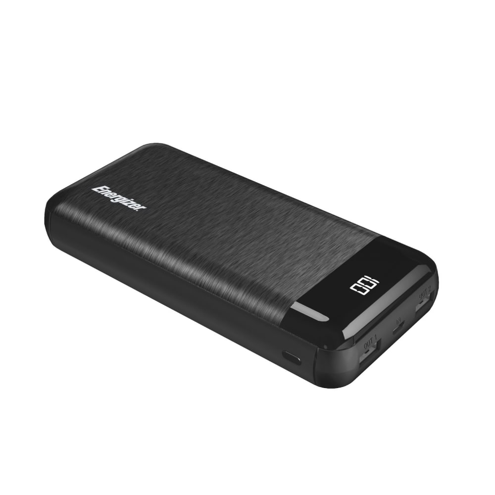 Energizer 20,000 mAh Max Power Bank, Black, UE20058 (Min Order Qty 2) MPN:UE20058