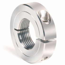 One-Piece Threaded Clamping Collar Recessed Screw Stainless Steel TC-125-12-S TC-125-12-S