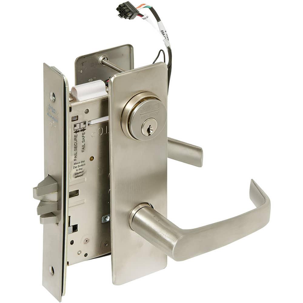 Lever Locksets, Lockset Type: Entrance , Key Type: Keyed Different , Back Set: 2-3/4 (Inch), Cylinder Type: Conventional , Material: Metal  MPN:ML20906 NSM 626