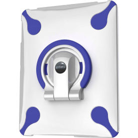 Aidata ISP002WN SpinStand Multifunction Stand for iPad 1 White Shell with White and Blue Ring ISP002WN